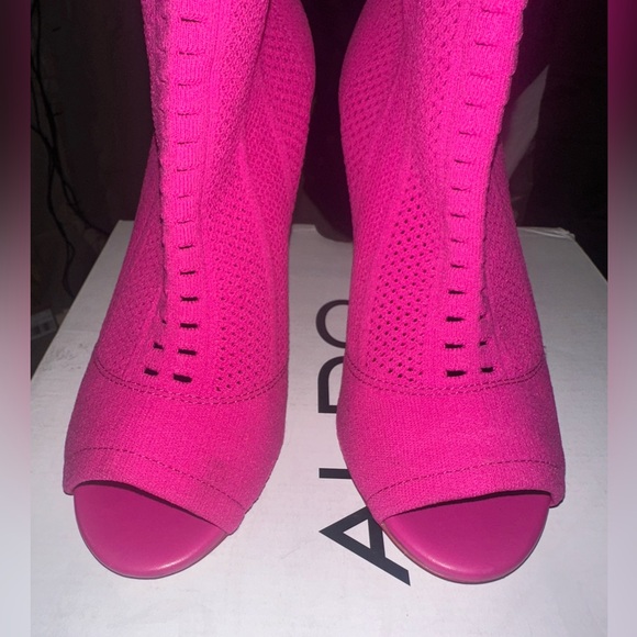 Women’s Aldo Peep-Toe Heels Size 8.5 - Picture 4 of 8